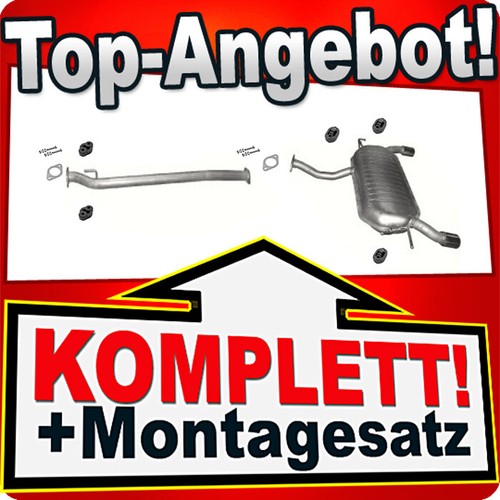 Auspuff für kia - auspuff, sportage