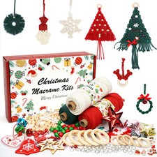 Makramee Garn Set für