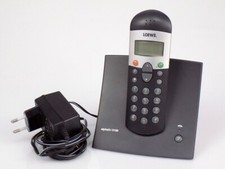 Loewe alphaTel 3100 Schnurlos-Telefon mit Basis-Station Schwarz mit Netzteil