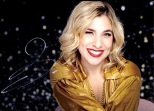 Ak Sängerin Laura Wilde, Portrait, Autogramm - 4865075