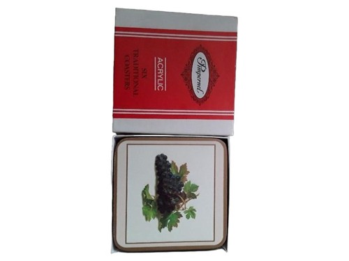 Pimpernel acryl untersetzer - acryl, 6
