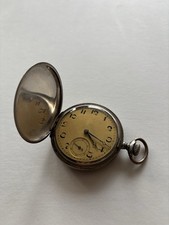 Antike silberne Taschenuhr