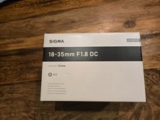 Sigma AF 18-35 mm 1:1,8 DC HSM für Canon EOS, ART-Serie, NEU + OVP
