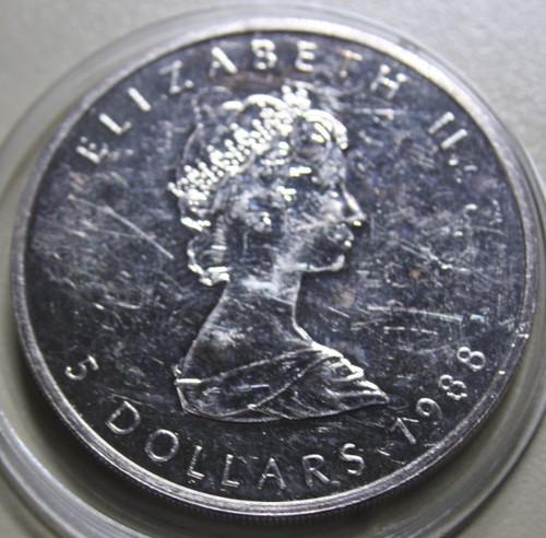 Kanada dollars 1988 silber 1 - kanada,