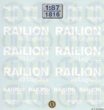 1816 - Decals Railion DB