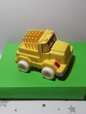 Utensilo Stiftehalter 70er 80er 90er Vintage Gelb Igel, Auto mit Anspitzer 