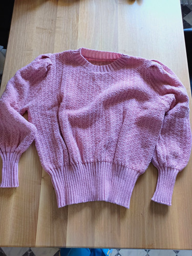 Damen strickpullover rosa - damen, l
