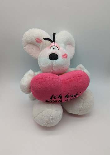 Stofftier diddl maus rotes - stofftier,