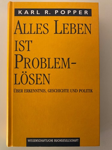 Karl popper alles leben - karl,