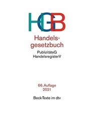 Handelsgesetzbuch HGB: mit