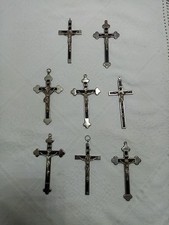 8 Stück Kreuz Feldgeistlichen Wehrmacht 3.Reich 2WK  Kruzifix   