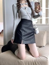 sexy Rock schwarz kurz