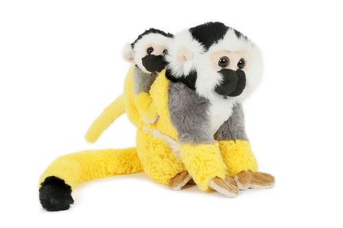 Affe totenkopfäffchen mama - affe,