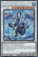 Trishula, Drache der Eisbarriere (V.3) RA02-DE026 Secret Rare Deutsch Neu 1st
