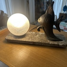 Art Déco - lampe  Marmor