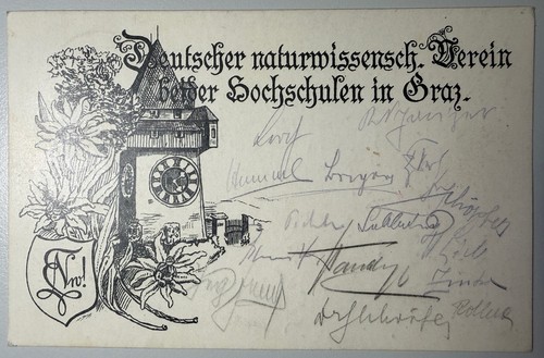 Deutscher naturwissensch - ak,