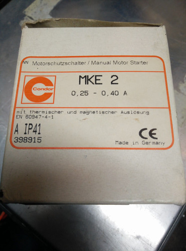 Condor motorschutzschalter mke - condor,