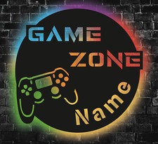WALUNA® Gamer Gaming Zone Led Geschenk für Gamer Geburtstagsgeschenk