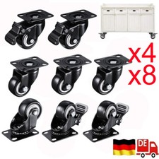 8x Schwerlastrollen Für