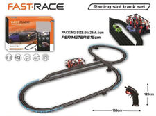 Autorennbahn | Rennbahn | Kinder Spielzeug Rennbahn | 1-Spurig | mit Boxengasse 