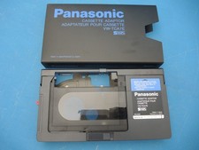 Panasonic VW-TCA7E S-VHS-Cassette Adapter mit orig. Hülle
