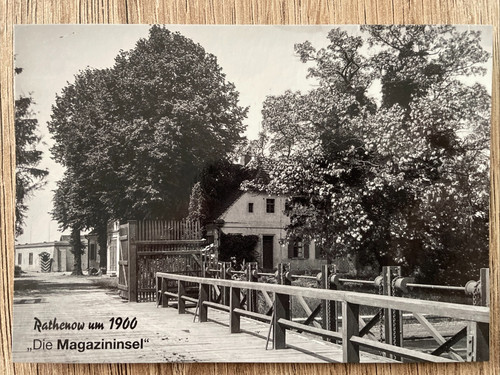 Ansichtskarte rathenow - ansichtskarte, um