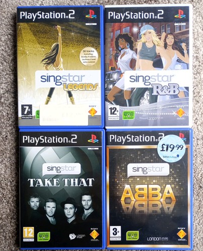 Singstar ps2 - 4,