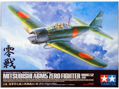 Tamiya mitsubishi a6m5 - tamiya, zero