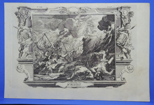Kupferstich heiligenbild - kupferstich,