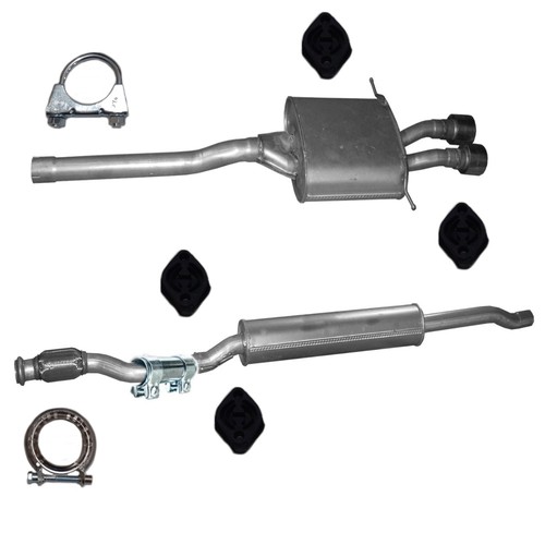 Auspuff mit flexrohr - auspuff, +