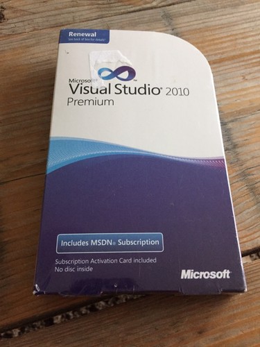 Visual studio 2010 premium - visual,