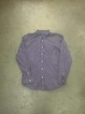 vintage polo ralph lauren purple stripe shirt, size 3XL