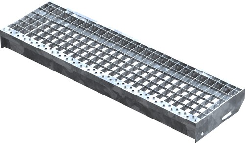 Gitterroststufe stiege stahl - gitterroststufe,