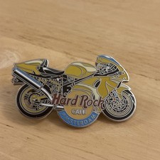 AMSTERDAM, Hard Rock Cafe Pin, Yellow Bike