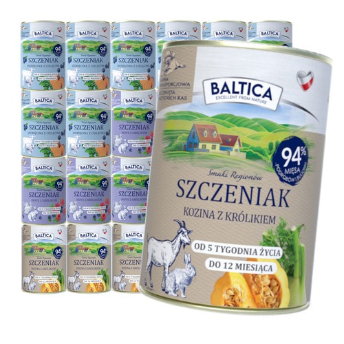 Baltica mix flavors - of, 24x400g