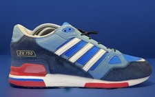 Adidas Sneaker ZX 850 Blau Weiss ·Gr 42 2/3· Herren Retro Running Originals