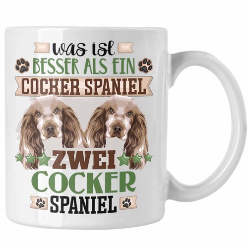 Cocker spaniel besitzer tasse - cocker,