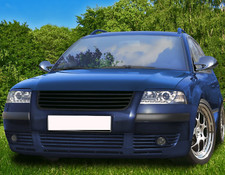 Front upper badgeless car