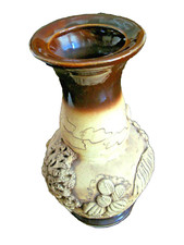 Vase Dekoration Tischdeko Keramik Ethnostyle Handarbeit Topf Tischdeko Blumentop