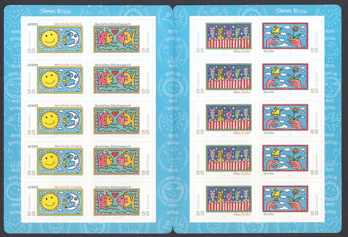 Bund grußmarken - 73, b