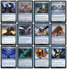 MTG - 12 x verschiedene seltene Sphinx Karten für Tribal Commander Deckbau - LP