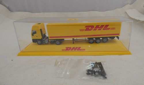 Lkw koffersattelzug dhl mit - lkw,