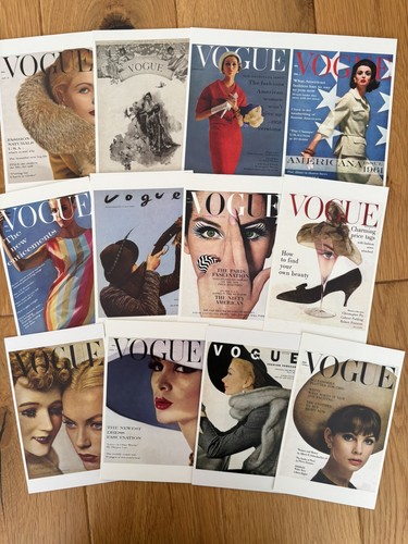 Vogue magazin postkarten - 12,