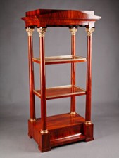 O-Sam-71 Etagere Regal aus Edelholz im Biedermeier Stil *