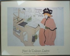 Henri Toulouse Lautrec Kunstdruck gerahmt G-6042