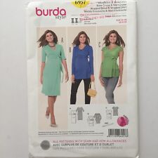 Burda 6957 Umstandskleid Top