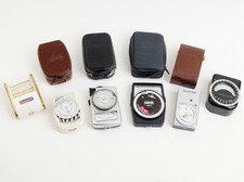 6 Belichtungsmesser Konvolut Lot exposure meter