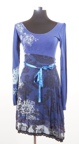 Desigual kleid blau - desigual,