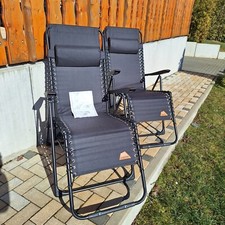 2 x Berger Camptime Relaxliege Bari Set Liegestuhl Sonnen Camping Stuhl B-Ware