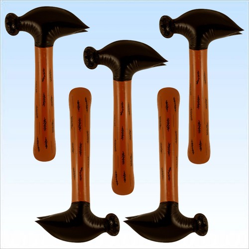 Aufblasbarer hammer 60cm - aufblasbarer,